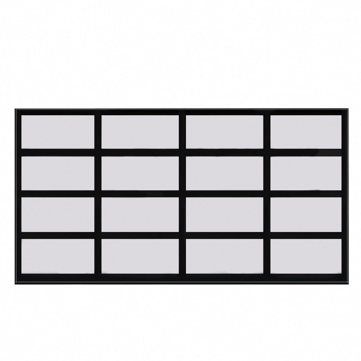 French Style Aluminum Garage Door