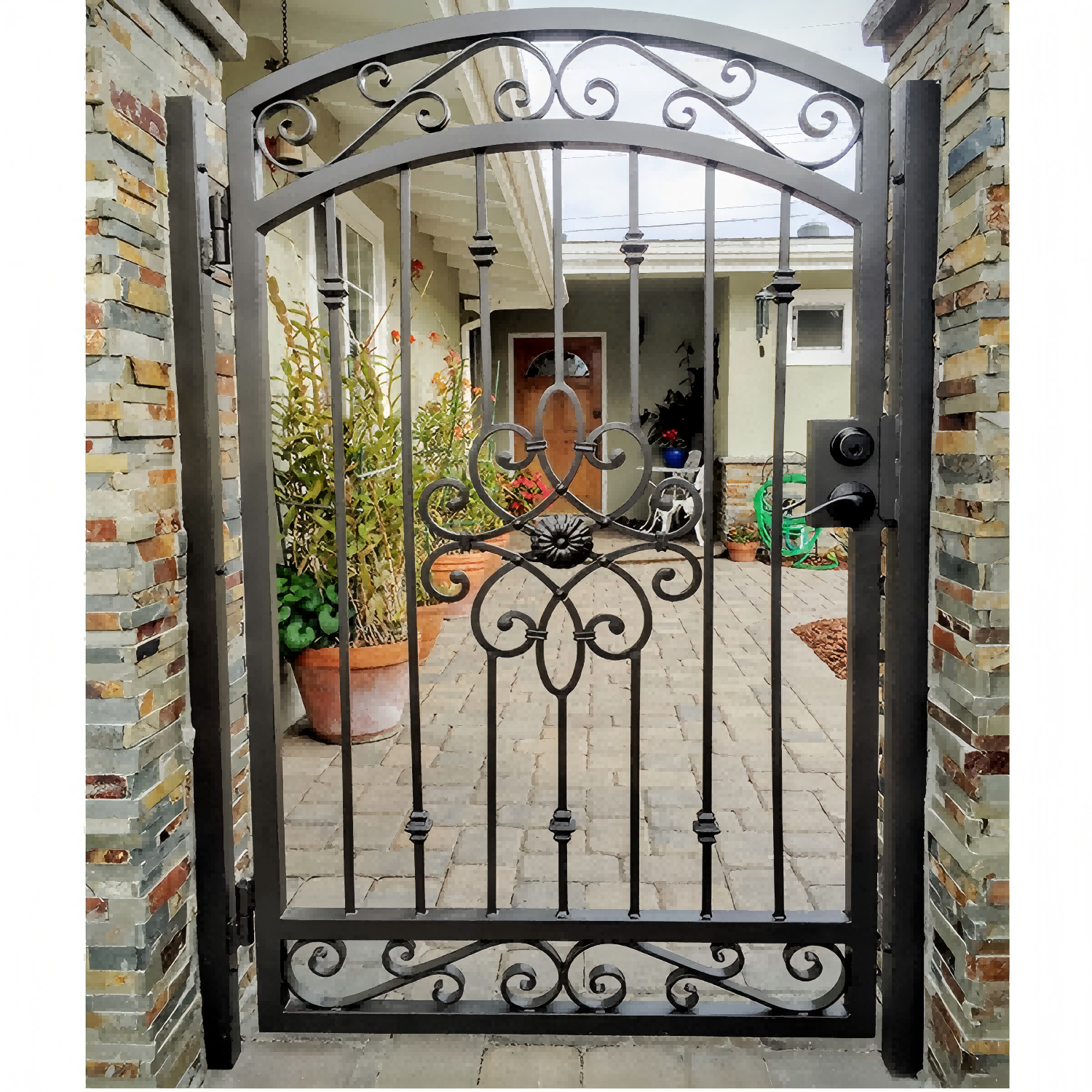 Custom Order - Iron - Gate Arch 2