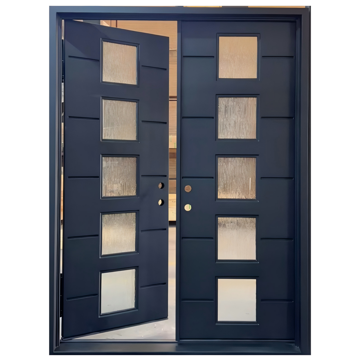 Arriving Soon-Entry Door-Lion V25 - Double Square