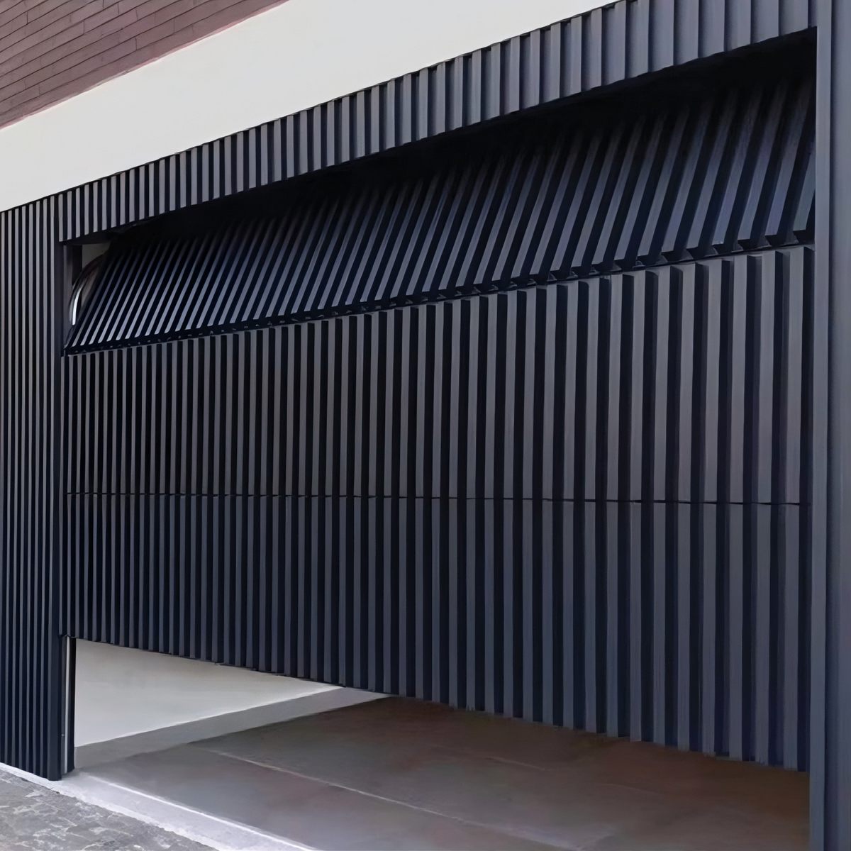 Grid Frame Aluminum Garage Door