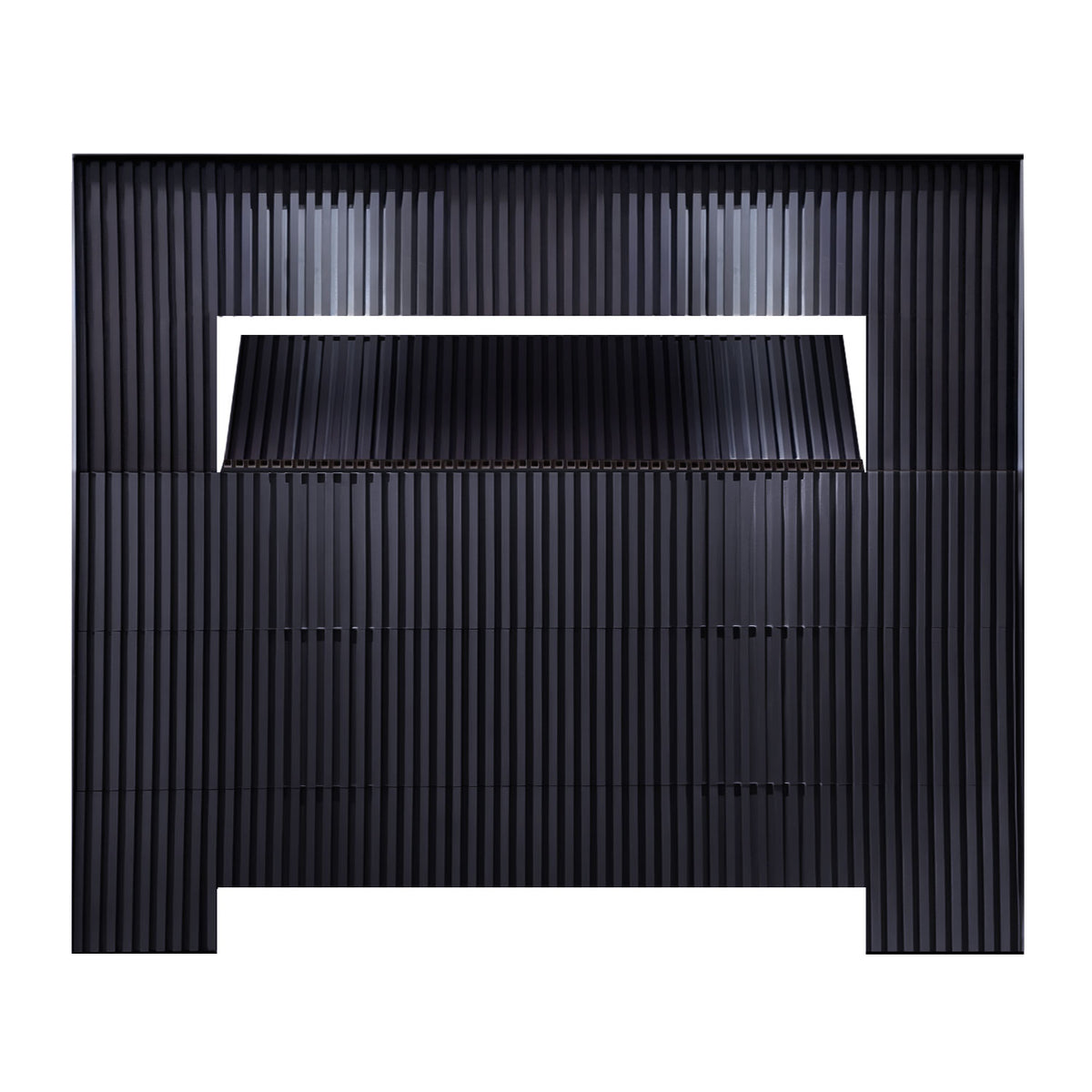 Grid Frame Aluminum Garage Door