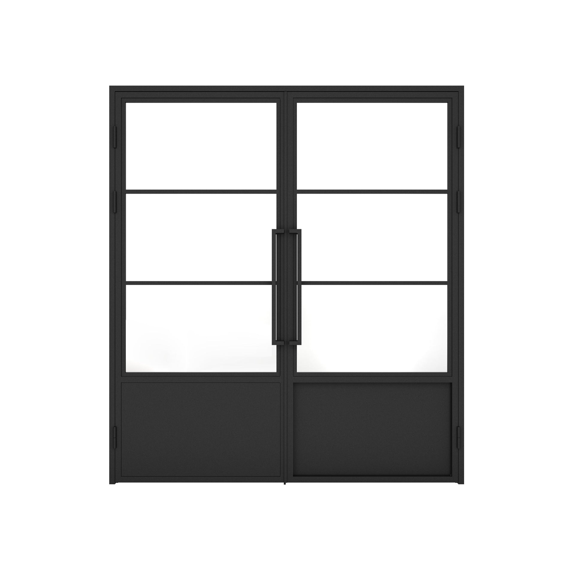 Interior 3 lite double with kickplate