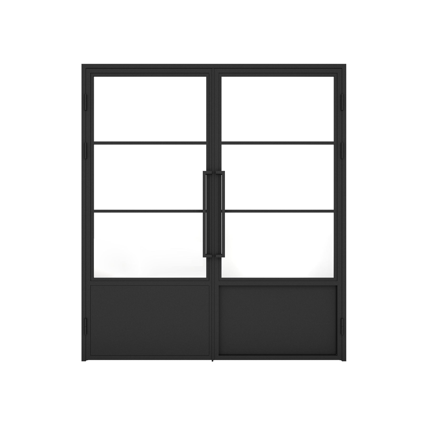 Interior 3 lite double with kickplate
