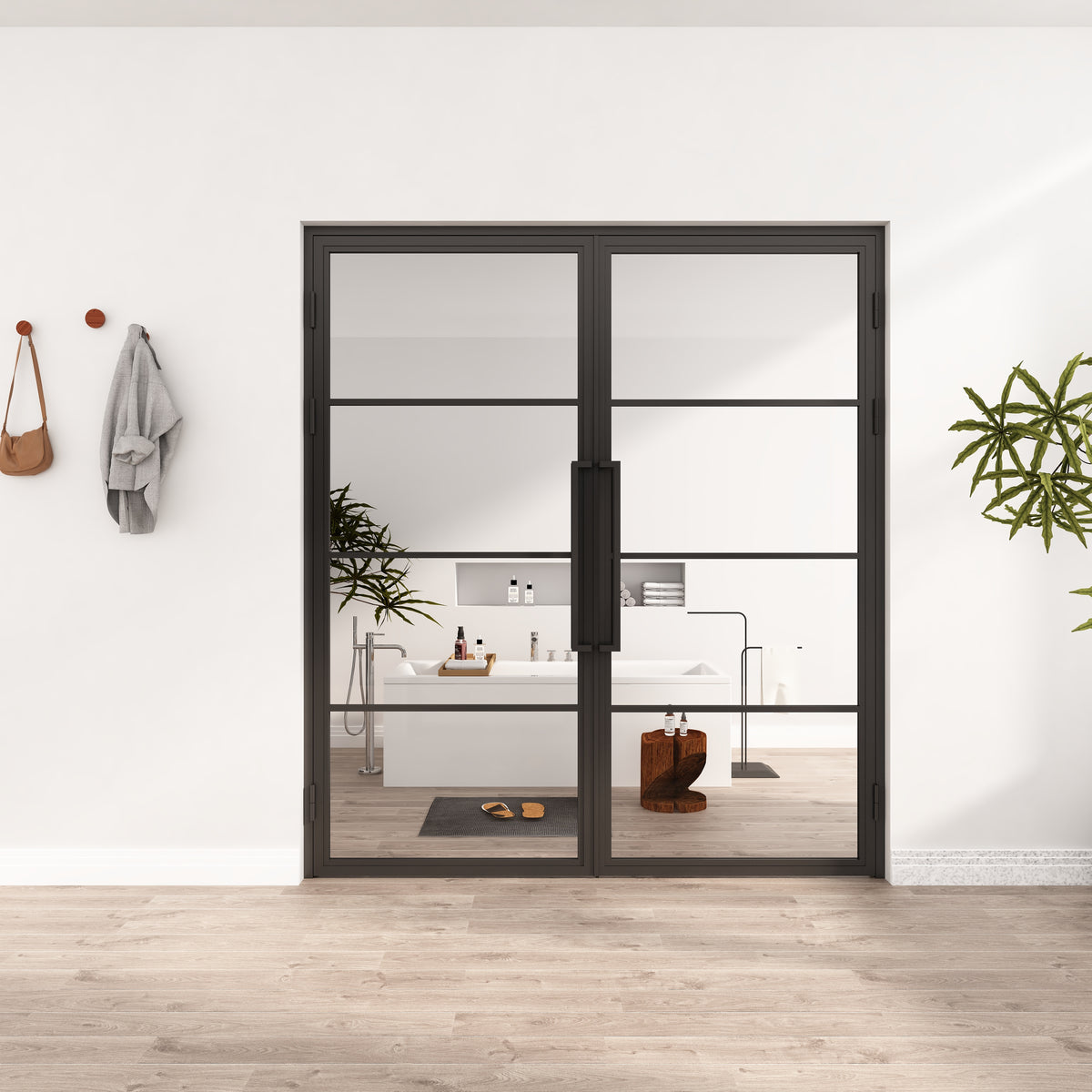 Interior 4 lite double