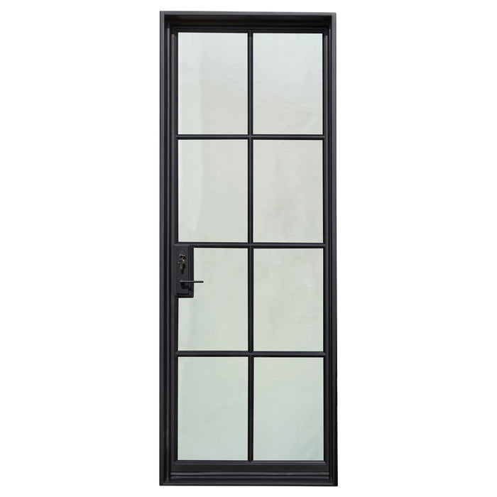 French Steel Single Door-8 Lites