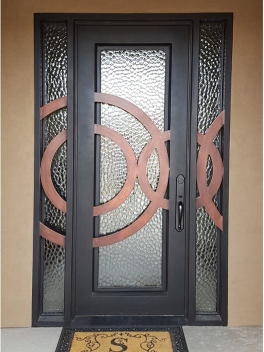 Iron Single Door w/Sidelites (V2)