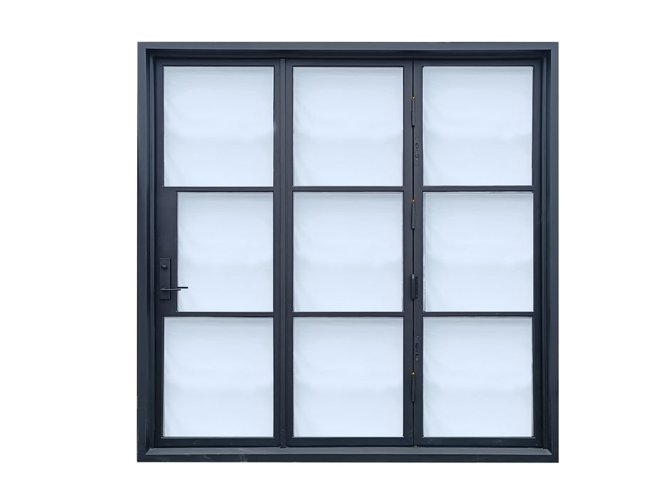 French Riviera Bi-Fold 3-Lite Door