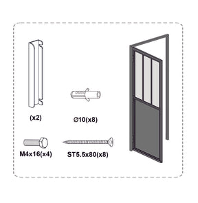 Interior 3 lite single with kickplate