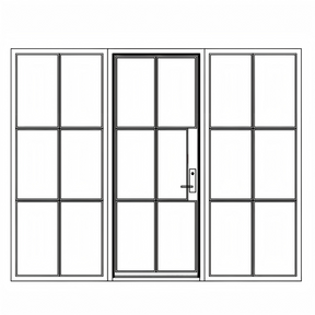 Custom Order - Breeze 6 Sidelights - Single Square