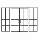 Breeze 8 Sidelights - Double Square