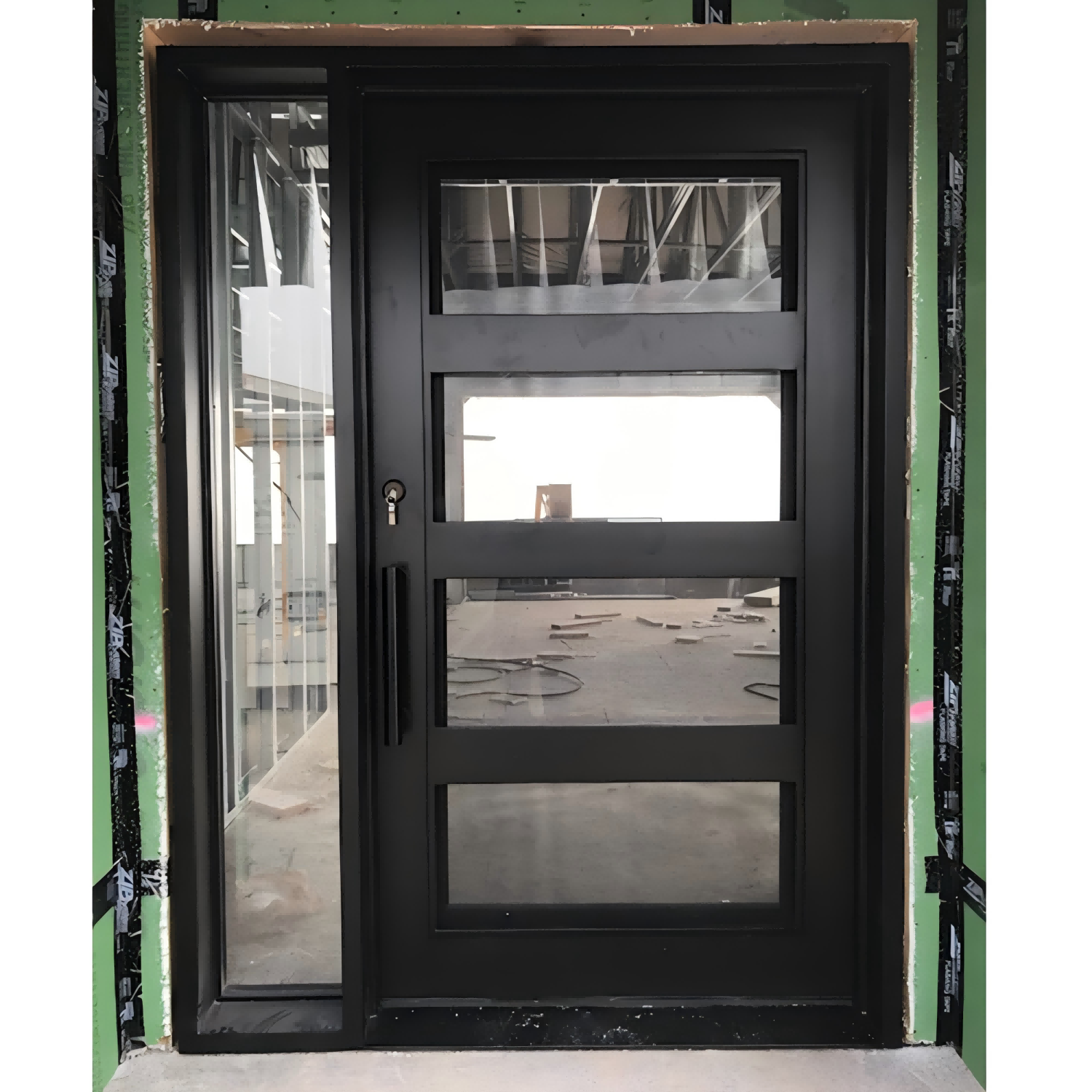 Iron 4 Sidelight - Single Square