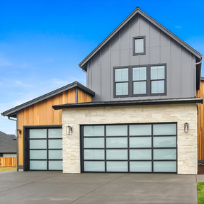 French Style Aluminum Garage Door