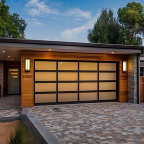 French Style Aluminum Garage Door