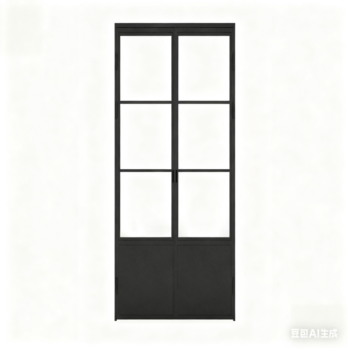 Interior 3 lite double with kickplate