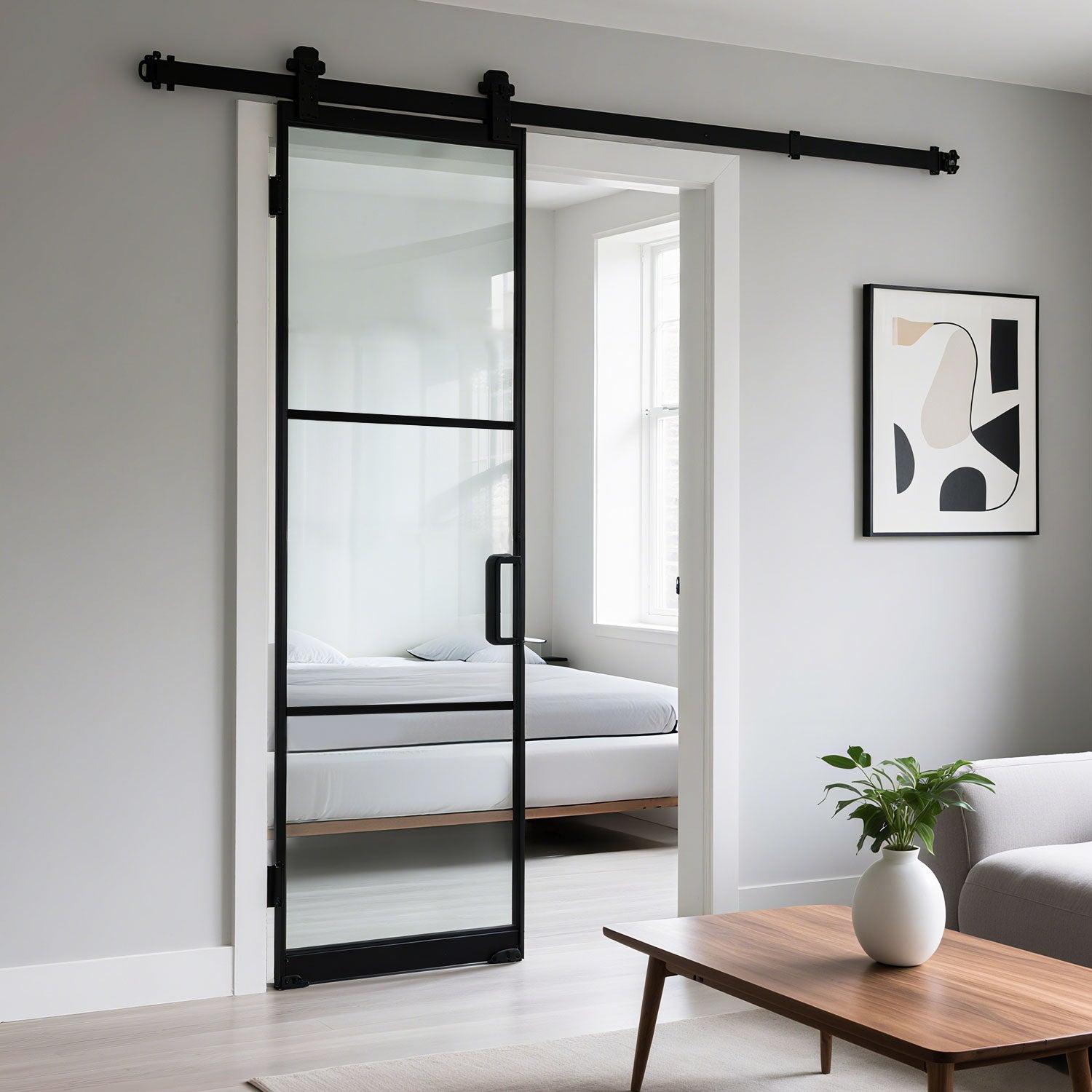 Custom Order - Barn door - 3 lite