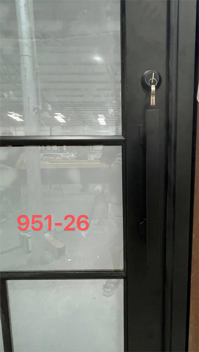 951#26-Steel Pivot door- 72 x 96 x 6 Inches - Left Hand Inswing