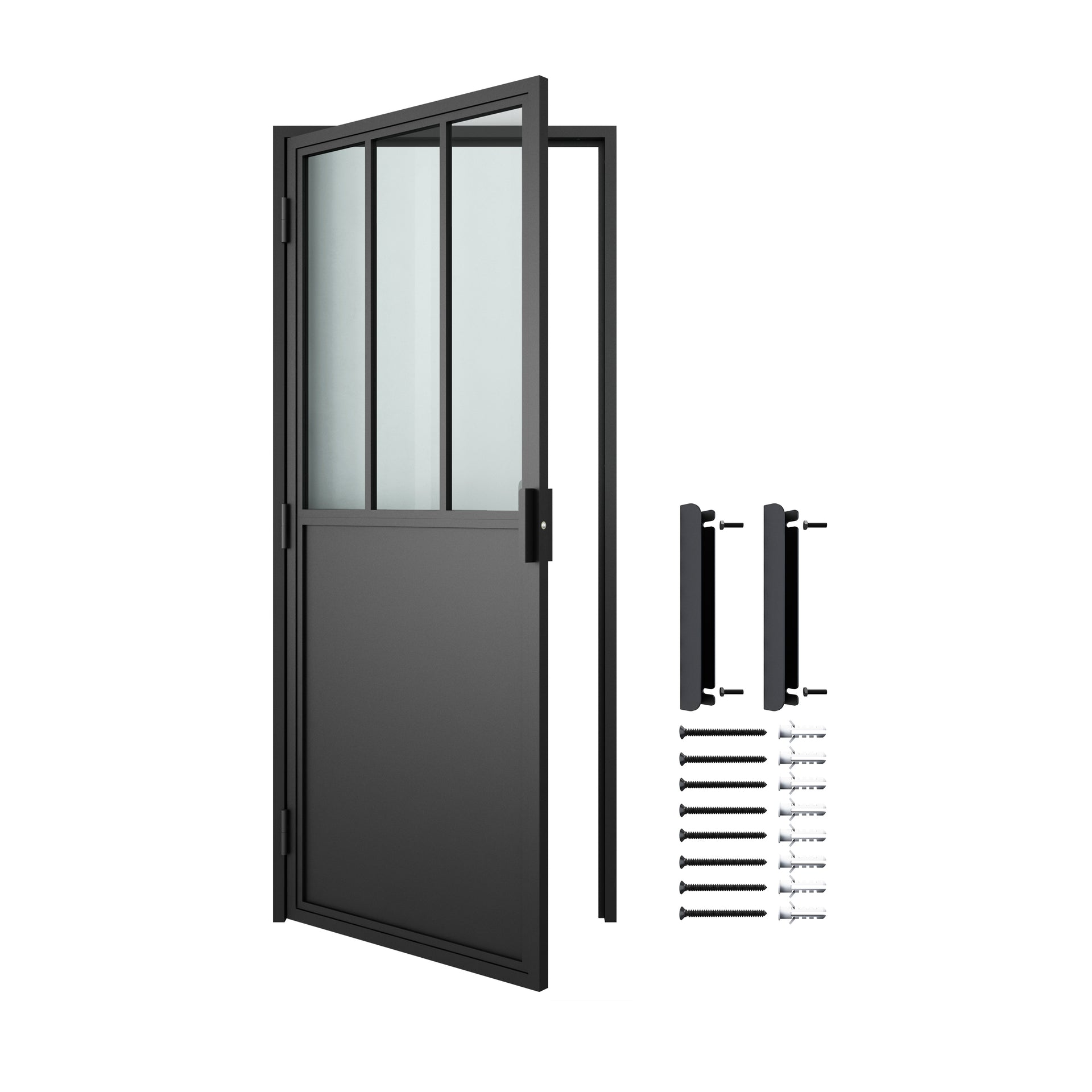 Interior 3 lite single with kickplate