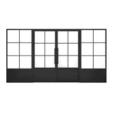 Custom Order - Interior 6 Lite Double with Sidelights & Kickplate