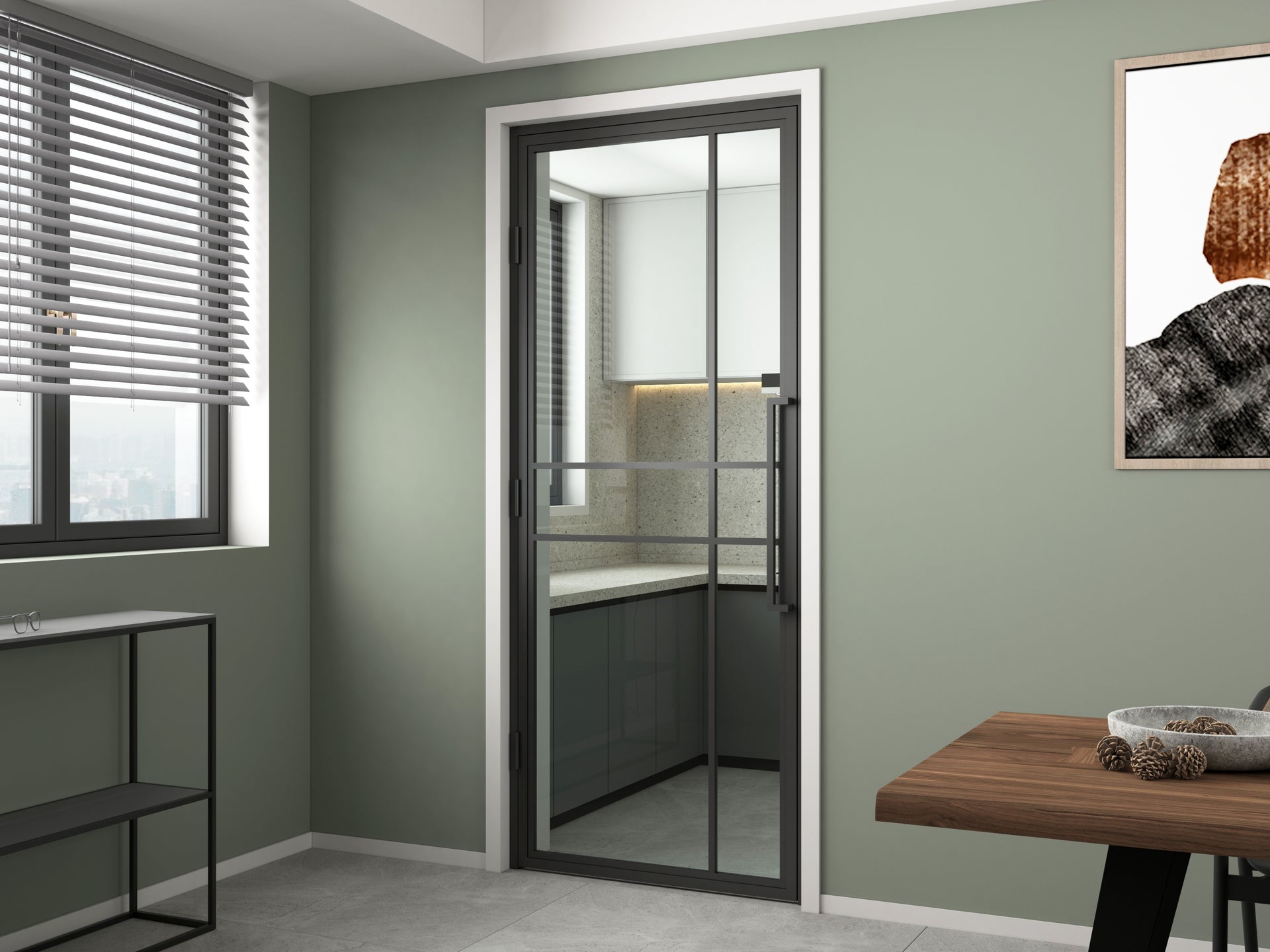 Interior  6 Lite Single
