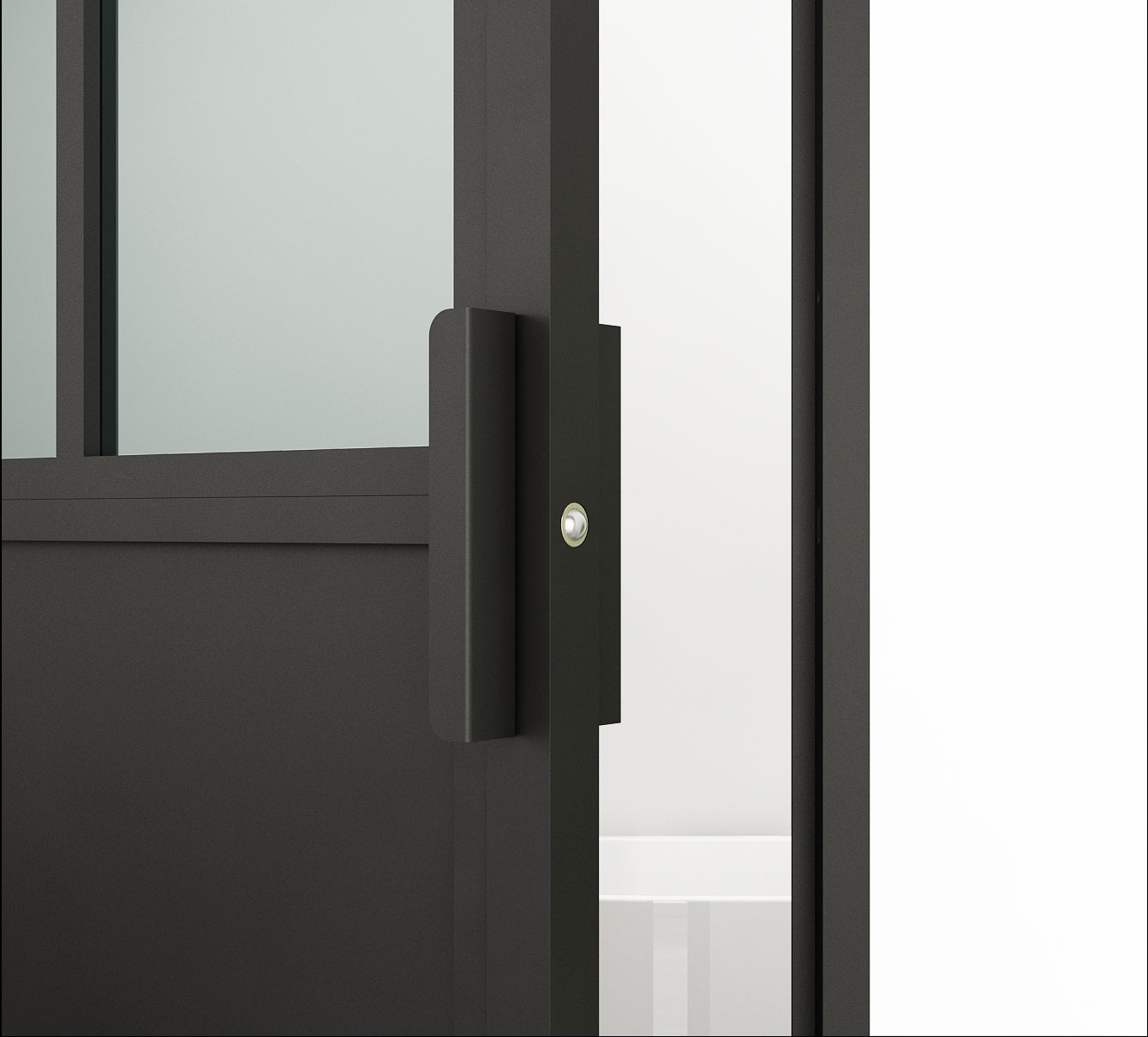 Interior 3 lite single with kickplate