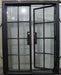 French steel doors -8 lite front view while open