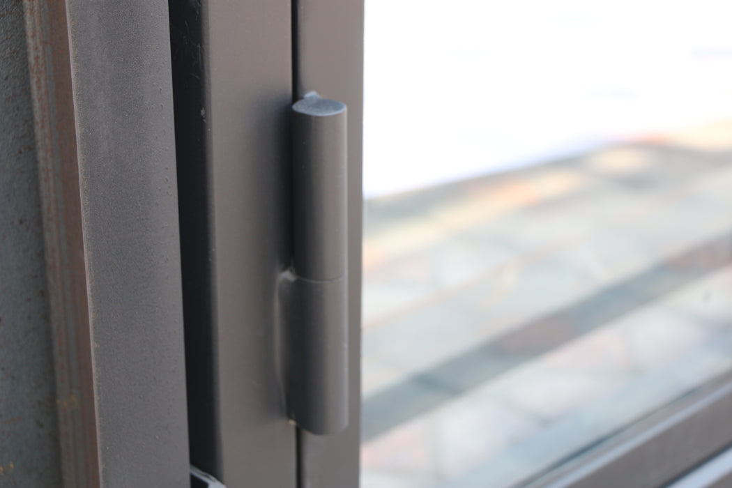 French Steel Double Door 6-Lites with Kickplates